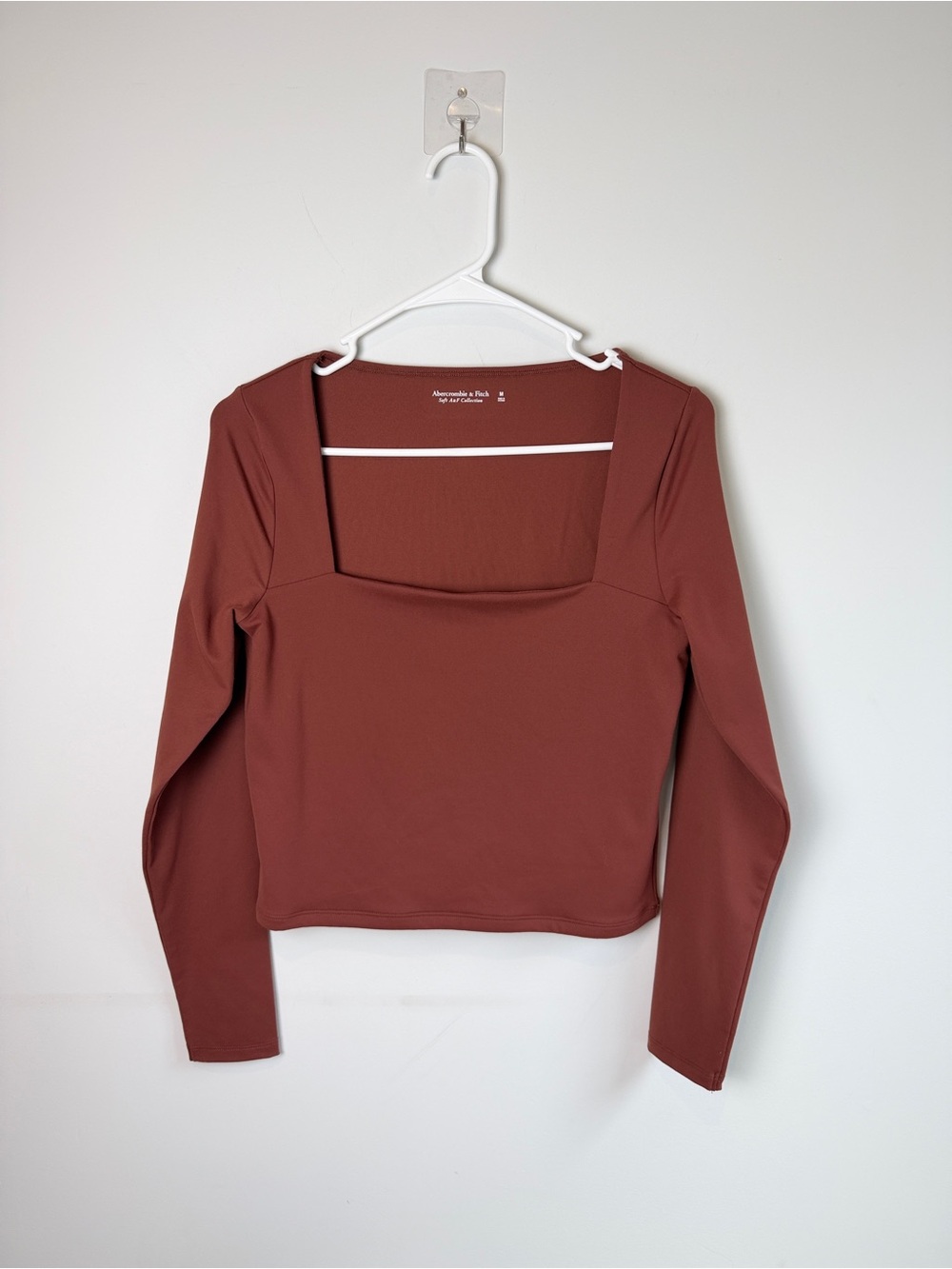 Abercrombie & Fitch Long Sleeves Cropped Top